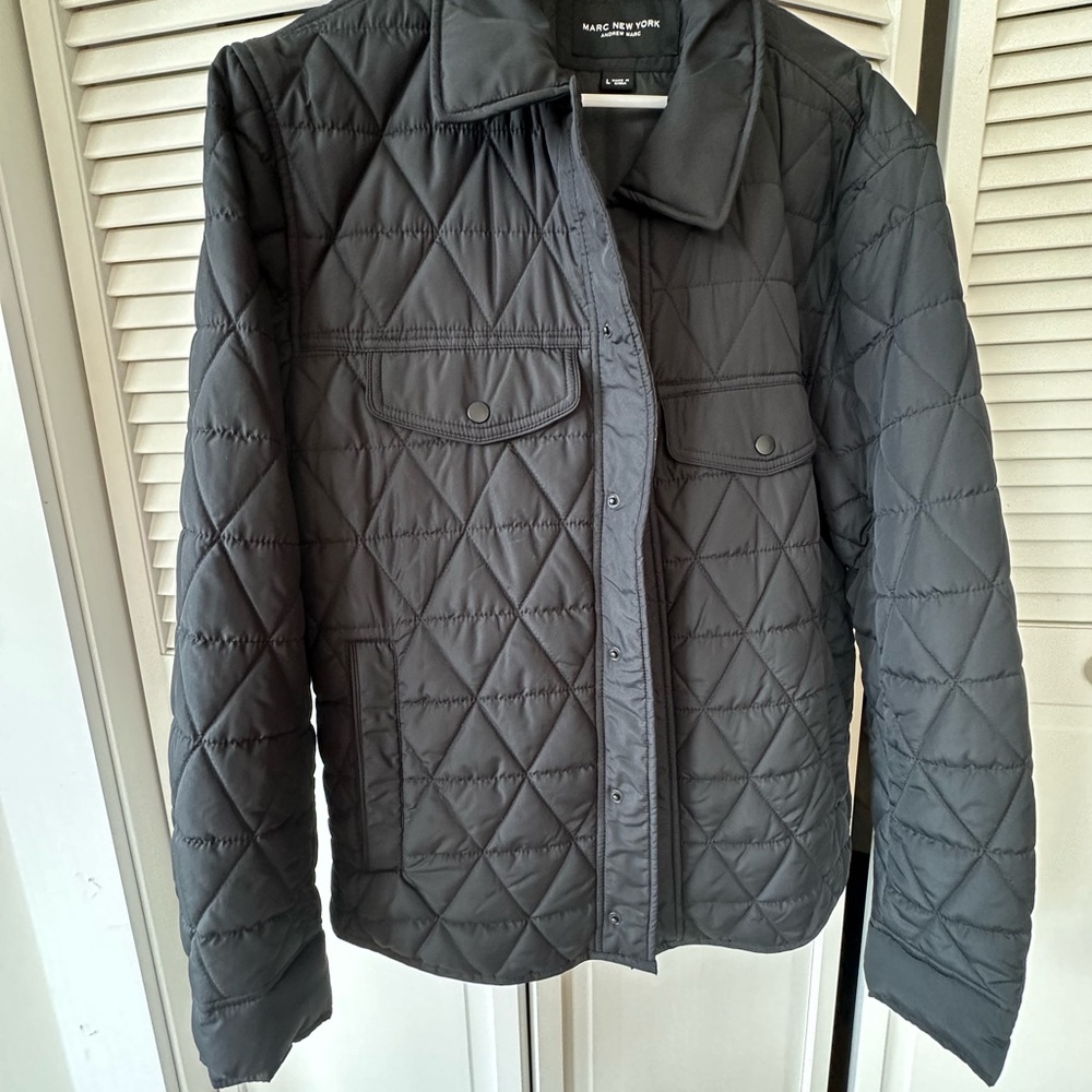 Mens Mark New York quilted jacket